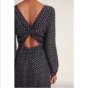 Anthropologie Agatha Polka Dot Midi Dress NWT!